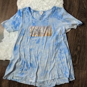 LuLaRoe Perfect, Graphic, Medium, Tie Dye